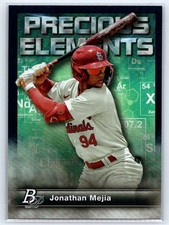 2023 Bowman Platinum Precious Elements #PE-10 Jonathan Mejia - Cardinals