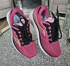 NIB SAUCONY RIDE 14 QUARTZ VIOLET/ GOLD WOMEN'S SIZE 7.5