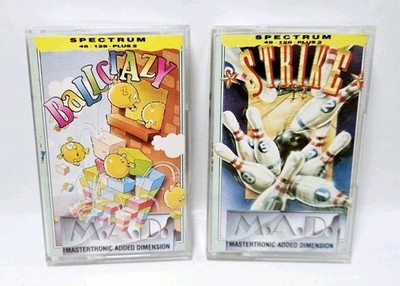 BALL CRAZY & Strike Bundle - Sinclair - ZX Spectrum 