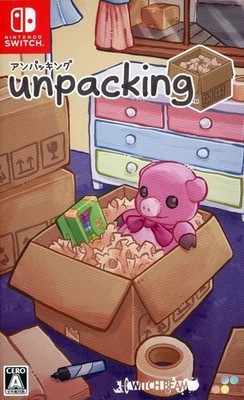 Unpacking for Nintendo Switch Video Game japan used