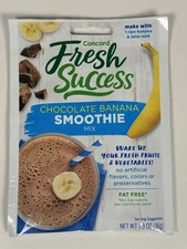 Concord Foods Chocolate Banana Smoothie Mix 1.3oz Packet - Comb.SHIP +$1/ea