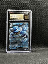 Blastoise ex 009/165 Sv2a: Pokemon Card 151 Holo - CGC PRISTINE 10 - Japanese
