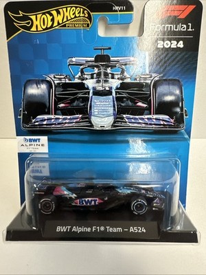 Hot Wheels Premium Formula 1 2024 BWT Alpine F1 #31 Estaban Ocon 1/64