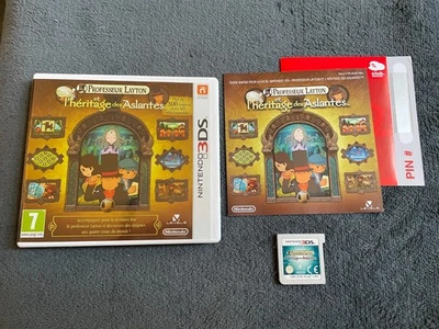 Professeur Layton et l’Héritage des Aslantes sur Nintendo 2DS / 3DS - FR TBE VIP - Photo 1/3
