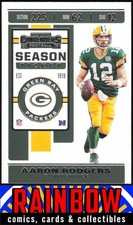 2019 Panini Contenders #66 Aaron Rodgers Green Bay Packers
