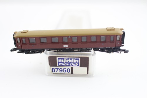 87950 Württ. Vagón Rápido 2./3 Clase Märklin Mini-Club Escala Z OVP +Excelente+ | Condition: Usado
