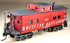NJCB HO Scale BRASS WESTERN MARYLAND NE Caboose *$149.00* C/P OB EXC