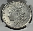 1921 Morgan Silver Dollar Comeback Year BU Light Toning Nice Luster