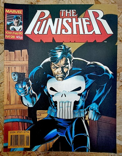 THE PUNISHER - MARVEL COMICS BUNDLE - 25 UK ISSUES 1989 - 1990 - Picture 24 of 24