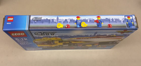 LEGO City 4643 Power Boat Transporter NEW! Floats! Semi Truck Speed Race Town