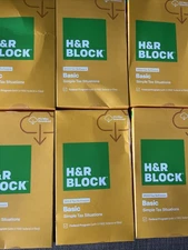 H & R Block Tax Software Basic Simple 2024 PC/MAC Download (SAME DAY CODE) READ