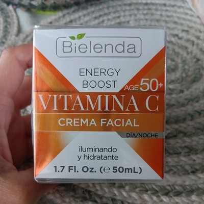 Bielenda Energy Boost Vitamin C Face Cream 50ml   Day & Night, Age 50+
