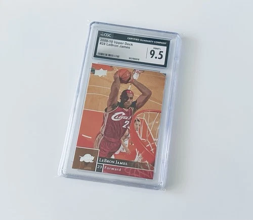 2009 NBA Basketball Upper Deck LeBron James Cleveland Cavaliers Card CGC PSA MVP