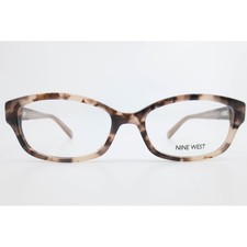 Nine West NW5072 674 Brown Tortoise Shell Eyeglass Frames 52-17-135 Rectangular