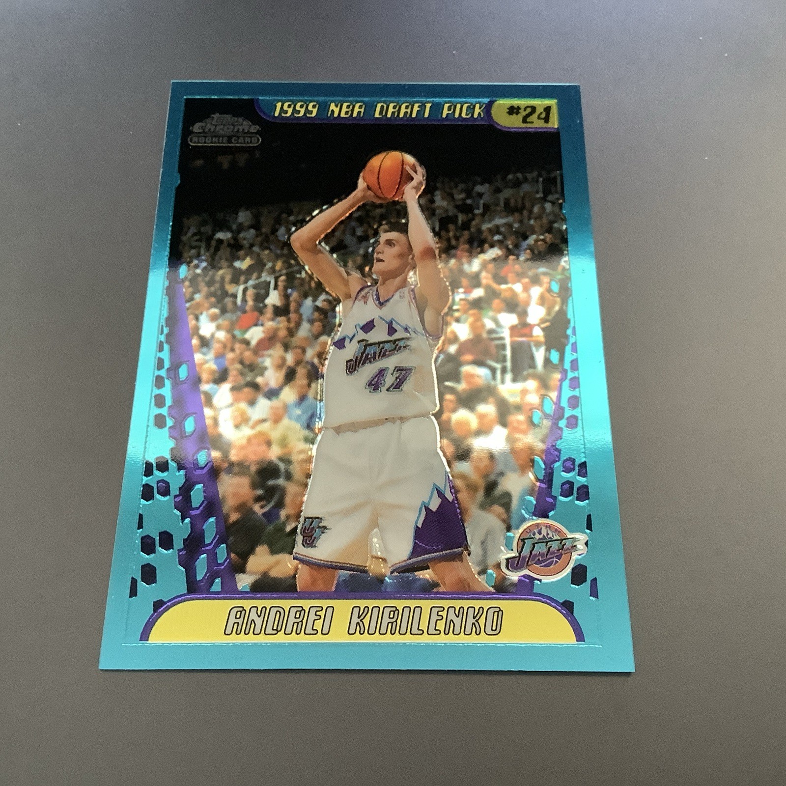 2001-02 Topps Chrome - Andrei Kirilenko #161 (RC) Jazz NM