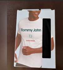 Men's Tommy John modern fit undershirt small white crew neck 2 packs