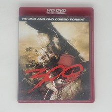 300 HD DVD Combo 2007 Gerard Butler Zack Snyder Spartans Very Good Condition