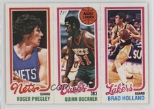 1980-81 Topps Roger Phegley Quinn Buckner Brad Holland #138-145-160 0z0n