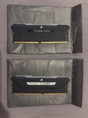 Corsair Vengeance RGB DDR4 16GB (2x8GB) 3600MHz 18-22-22-42 - CMH16GX4M2D3600C18