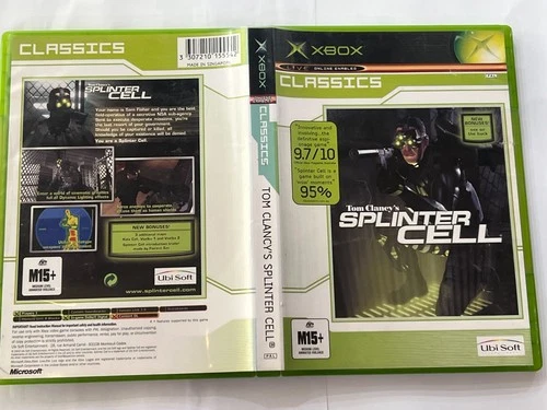 TOM CLANCY'S SPLINTER CELL (2-DISC) (MICROSOFT XBOX CLASSICS GAME, M)