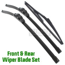 Front & Rear Windscreen Wiper Blades Set Mercedes E Class S212 Estate 2009-2014