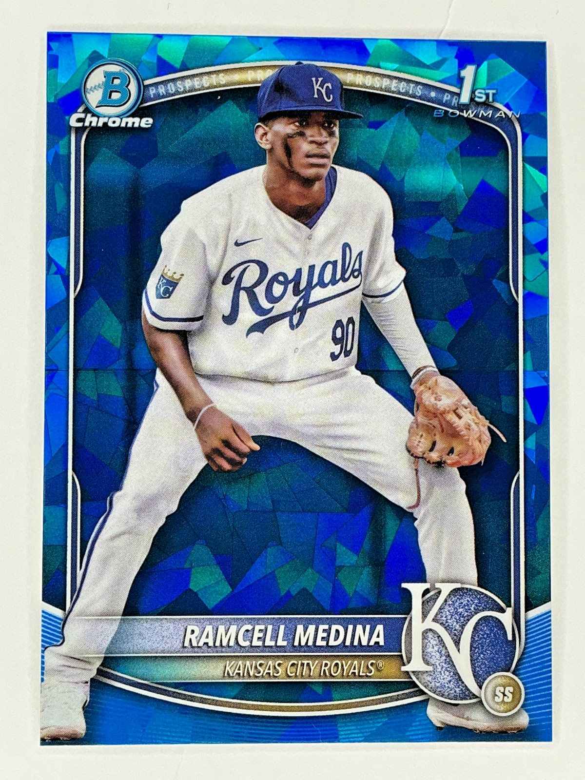 Ramcell Medina #BCP-187 2025 Bowman Chrome Sapphire Edition Baseball Prospects