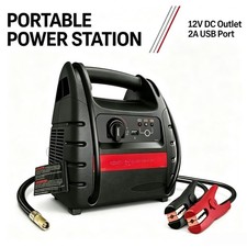 1000A Peak 12V Car Jump Starter Portable Power Station Battery Booster USB