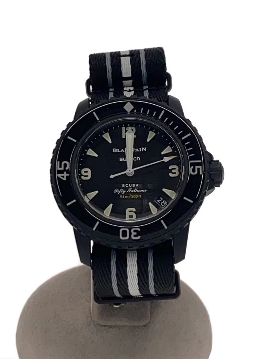 Blancpain — BLANCPAIN × SWATCH SO35B400 20251011 46mm Black Dial Automatic 2025 #2nW1559