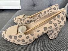 Clark’s Kelda Gem Shoes NEW & BOXED Leopard Print Size 7.5D Eur 41.5