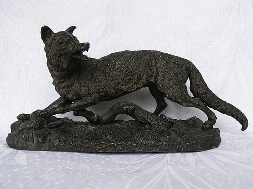 SKULPTUR FUCHS UM 1890 - Picture 6 of 6