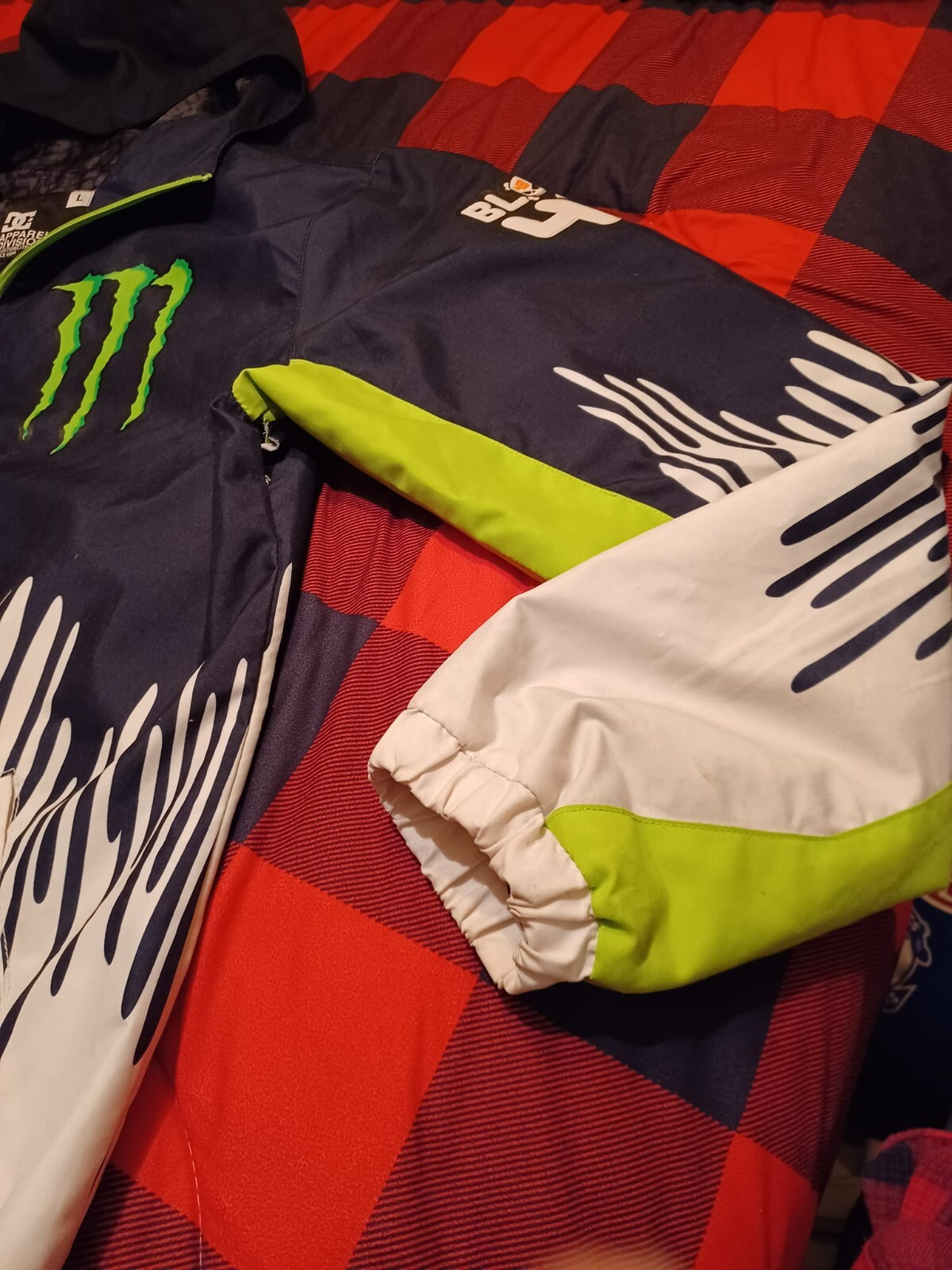 DC SHOES, KEN BLOCK #43, FORD, MONSTER, PIRELLI, HOODED JACKET