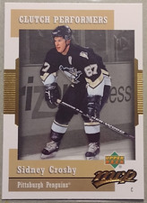2006-07 Upper Deck MVP Clutch Performers #CP22 Sidney Crosby Penguins