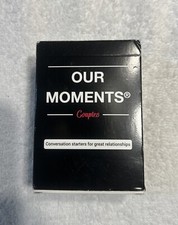 OUR MOMENTS Couples: 100 Conversation Starters for Great Relationships Card Game