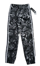 Adidas Girls' Fleece Joggers Pants Beige - Large 7/8 