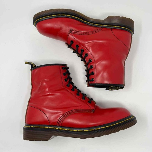 Dr. Martens Vintage Red 1460 Made in 