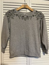AMERICAN EAGLE OUTFITTERS AE Women s Small S Sweater Shirt Top Embroidered
