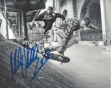 MIKE VALLELY SKATEBOARD LEGEND SIGNED 8X10 PHOTO K w/COA BONES BRIGADE PROOF
