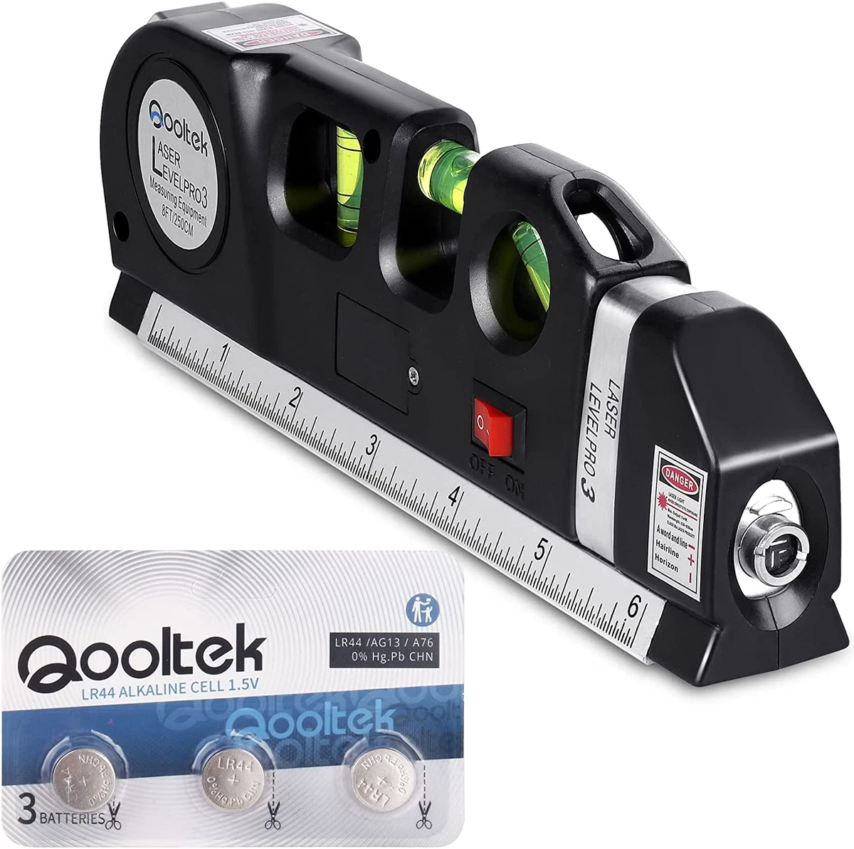 Laser level with measuring tape deals