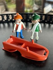 Playmobil 3327 Winter Bob Schlitten mit Kindern komplett