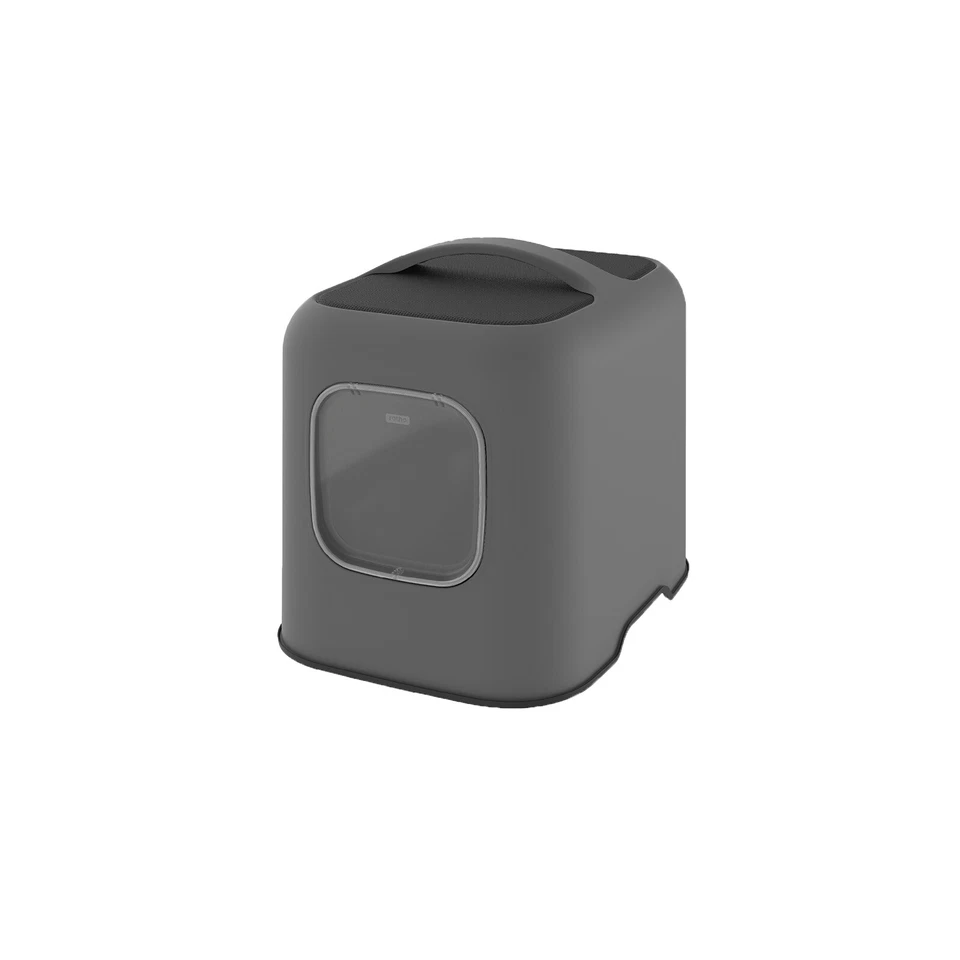 ROTHO Katzentoilette Biala Katzenklo mit Haube Deckel Katzen Klo mit Schaufel