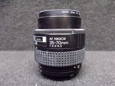 Nikon, Nikkor AF 35-70mm, 1:3.3-4.5 Objektiv, schwarz. #X-43-15