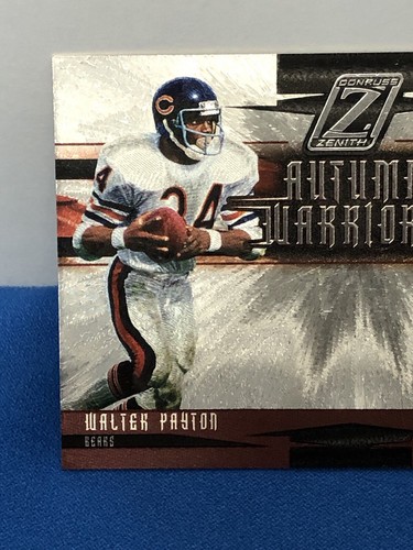 2005 Donruss Zenith Autumn Warriors Walter Payton & Barry Sanders #AW2 - Bild 2 von 5