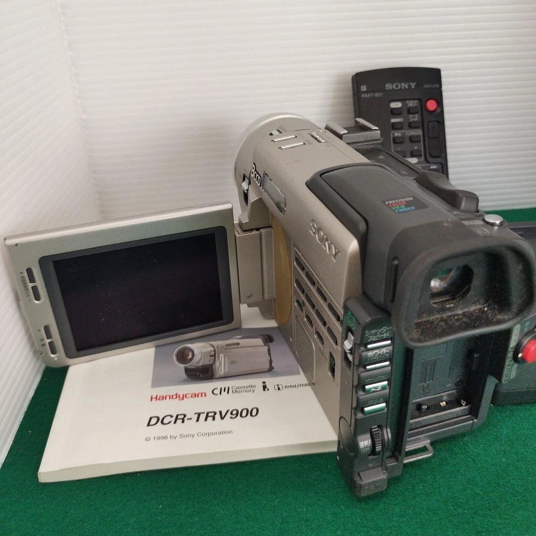 シルバーグレー サイズ SONY ハンディカム ビデオカメラ DCR-TRV900
