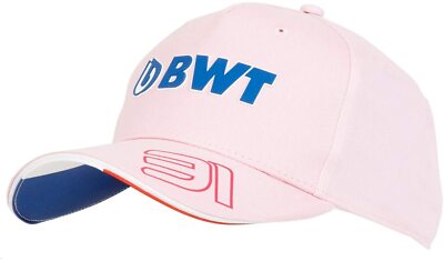 BWT Racing Point F1 Team - Esteban Ocon - EO31 Baseball Cap | Farbe: Rosa *