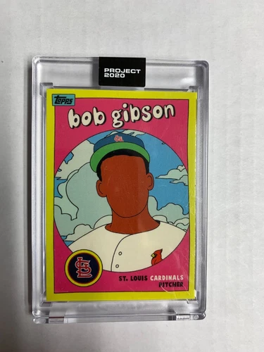 Bob Gibson 2020 Topps Project 2020 St. Louis Cardinals by FUCCI #279