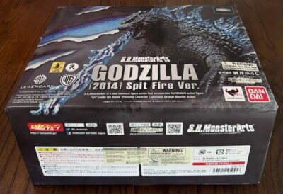 S.H.MonsterArts GODZILLA 2014 Spit Fire Ver. Legendary Action