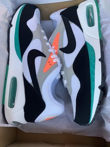 Nike Air Max Correlate Mango Womenâs Shoes White Black Green 511417 136 Size 9 | eBay