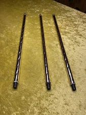 Set of Three 18-Inch Replacement Columns with Spiral Roped Design for Rain Lamps