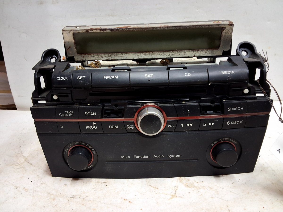 06 07 Mazda 3 AM FM XM CD radio receiver BR9G 66 ARX OEM | eBay