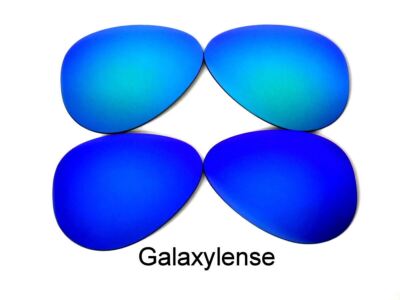 Galaxy Replacement Lenses For Ray Ban RB3025 Aviator Blue&Green